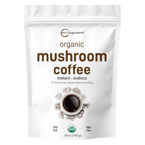 CAFÉ EN POLVO ADAPTÓGENO CON HONGOS INSTANTÁNEO 10 EN 1