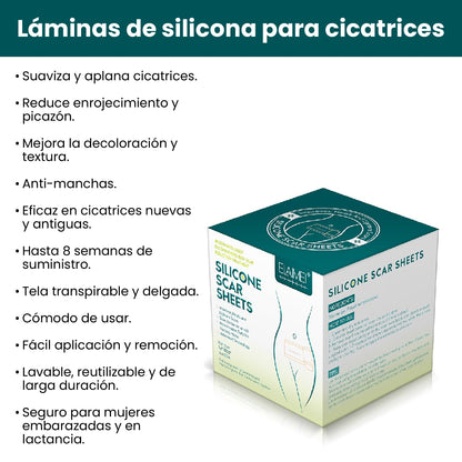 🌿 ROLLO DE SILICONA PARA CICATRICES REPARACIÓN AVANZADA