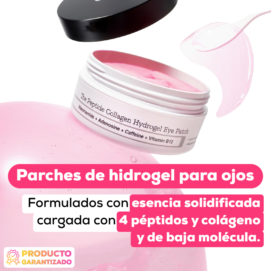 PARCHE DE HIDROGEL DE COLÁGENO PARA OJOS HINCHADOS Y OJERAS
