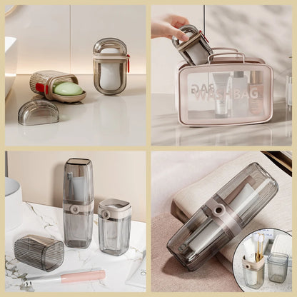 🧼 ORGANIZADOR DUOCLEAN JABÓN Y CEPILLO 🪥